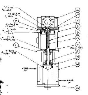 VanBrocklin live steam pump castings