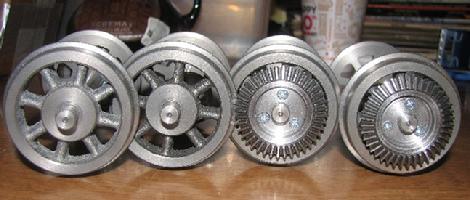 Kozo Hiraoka New Shay wheel castings