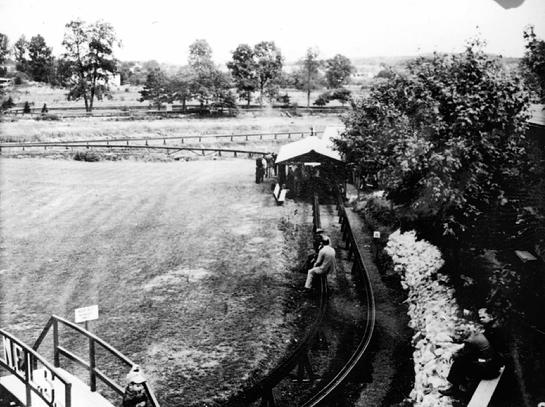 Porter River railroad bridge Friend Box Company, New England Live Steamers, NELS Danvers Mass.